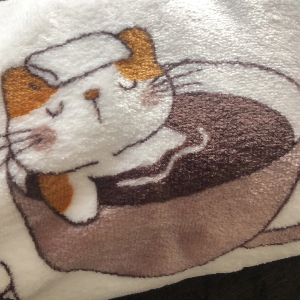 CATS in Coffee Cups Plush Throw Blanket